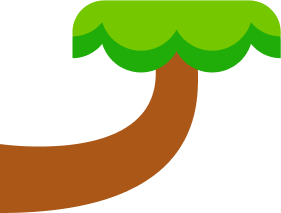 An egg starts cracking and opening in its nest on a long branch that grows out right from the middle of the screen. 